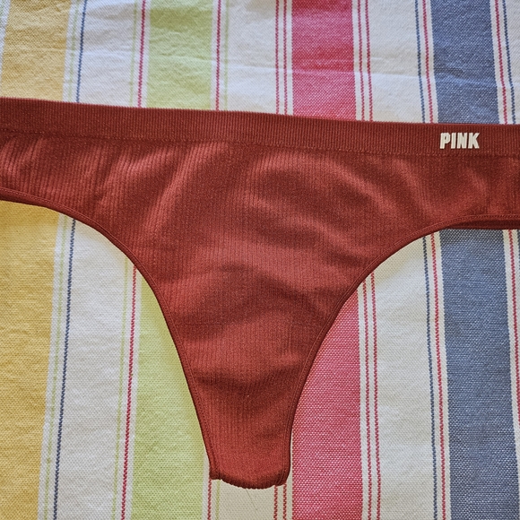 PINK Victoria's Secret Assorted Floral and Lace Thong Panties - Set Of 6 - Picture 12 of 14